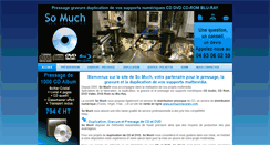 Desktop Screenshot of pressage-cd-dvd-somuch.com